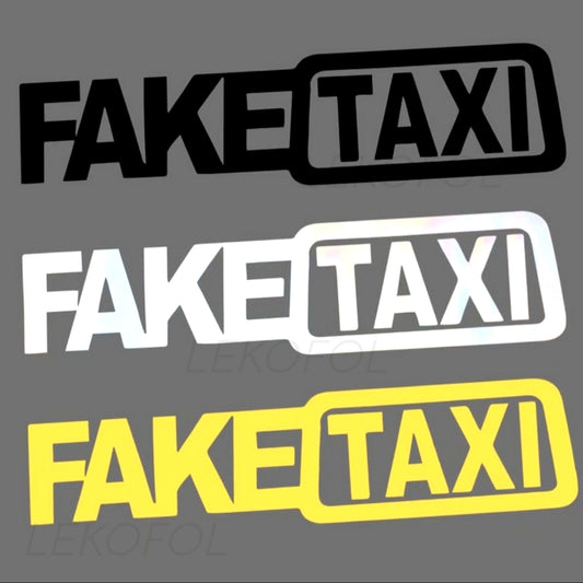 Fake Taxi Aufkleber